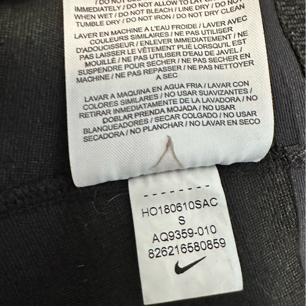 Nike High Waist Leggings Size Small Black - Picture 7 of 12